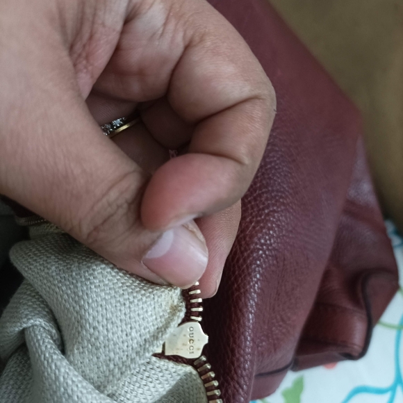 Authenticated Gucci Marrakech hobo bag - Picture 6 of 16